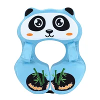 Swimbobo Kids Swim Floats Baby Newborn Underarm Child Non Inflatable Float Blue Panda Non-inflatable Children's Swimming Ring 1