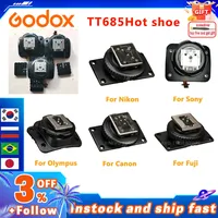 Godox TT685 TT350 Flash Hot Shoe Replace Accessories compatible Speedlite TT685C TT685N TT685S forCanon Nikon Sony Pentax DSLR 1