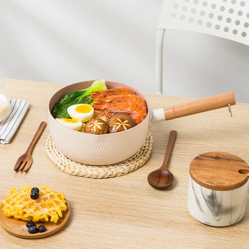 StainlessSteelSaucepanNonstickMilkCookingPotsWithoutLid