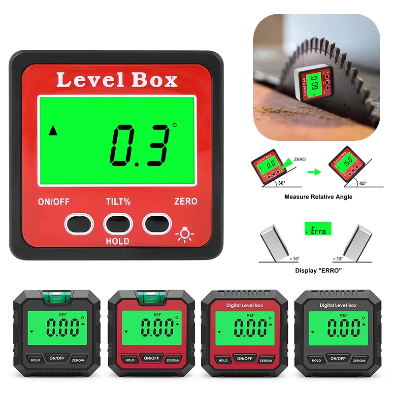 Degree Digital Angle Protractor Level Protractor Inclinometer