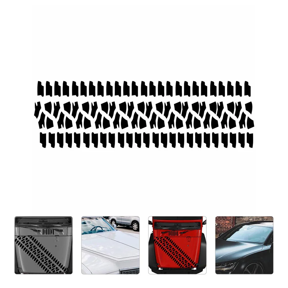 

Practical Vehicle Sticker Decorative Durable Pattern Sticker Car Hood Sticker