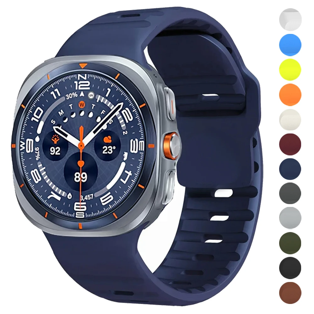 Premium Sport Silicone Band – Ultra Series 47mm, No-Gap Design Bracelet Accessory
