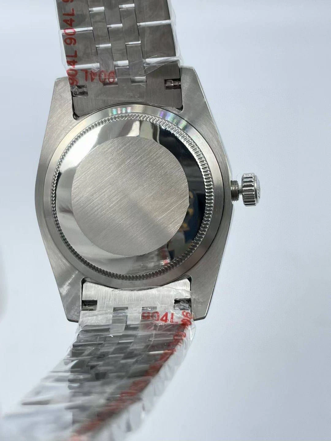 Luxury Oyster Style Watch - Color Dial, 316 Precision Steel Strap, Folding Buckle, Time