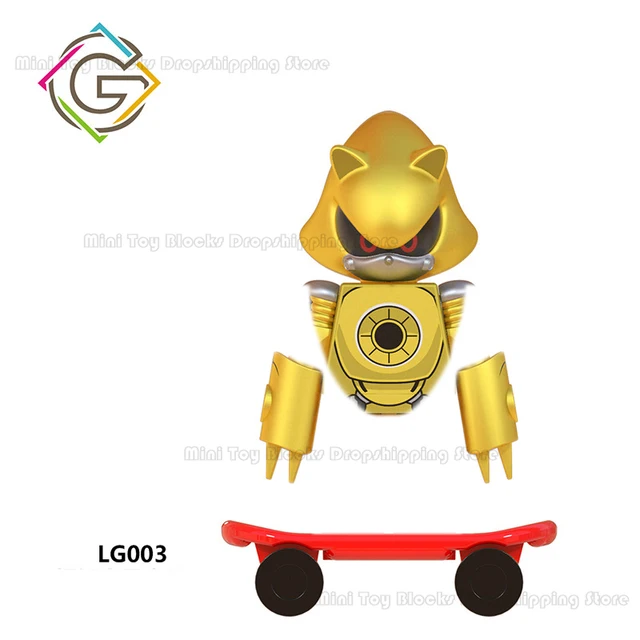 WM6086 WM6087 WM6088 LG1001 Sonics Anime Building blocks Amy Rose Ray Storm Shadow Bricks mini action toy figure Children gifts LG003