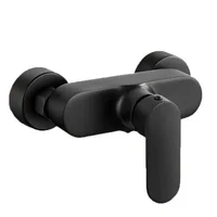 ทองแดงแข็ง Body Simple วาล์วผสมชุดฝักบัวอ่างอาบน้ําแรงดันสูงฝักบัว Outlet ก๊อกน้ําเหมาะสําหรับ Home & Hotel ห้องน้ํา 6