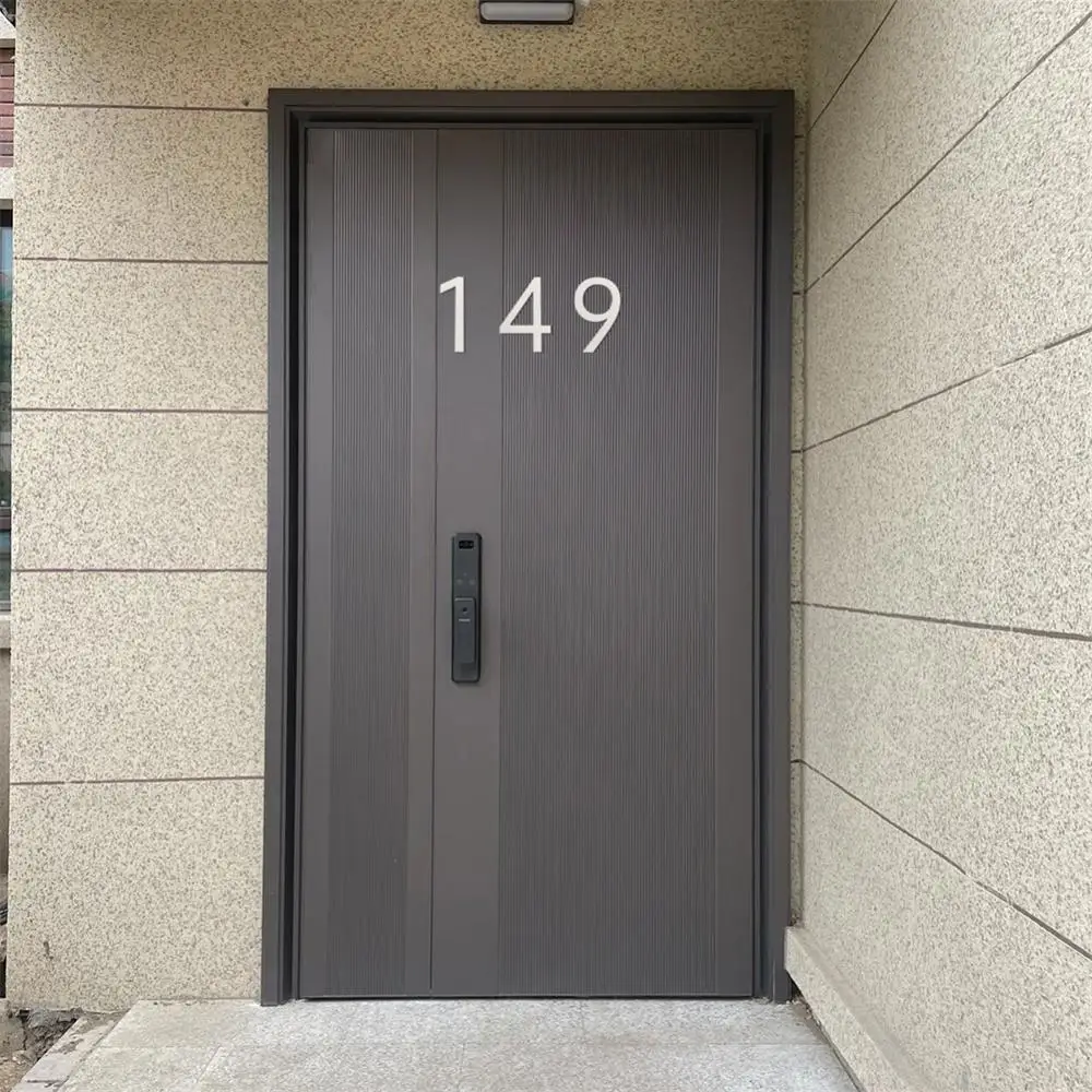 Description Picture 5 of itemSelf-adhesive 3D Numeral Plate Plaque Sign Gate Digits Number Tag Door Label Hotel 0 to 9 Plating Home Sign House Address Door