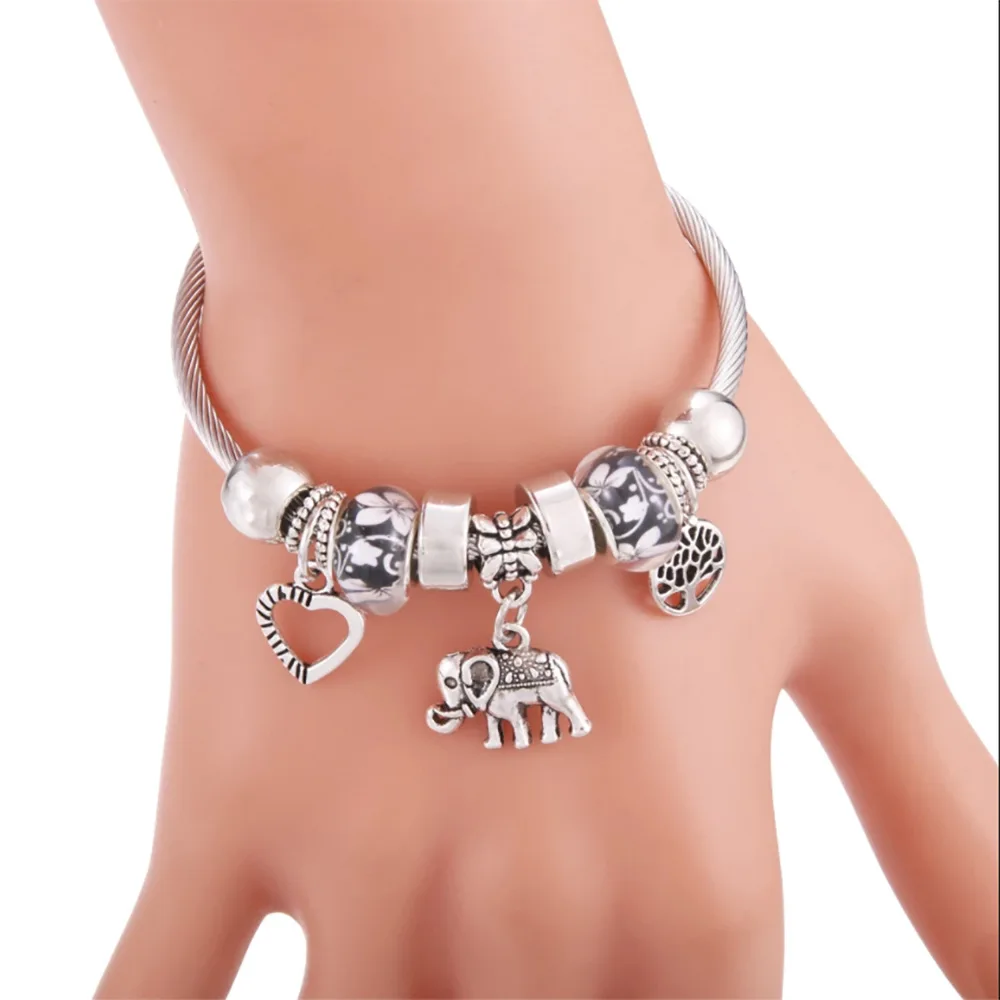 Charm O Dije De Elefante Bebé En Plata 925. Joyería Única. | Cuotas Sin Interés