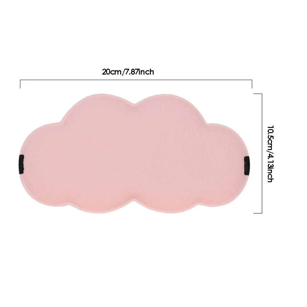 Cloud Eye Mask Light Blocking Sleep Mask 3D Contoured Cup Sleeping Eye Shade Memory Foam Eye Mask for Yoga Traveling Nap 6