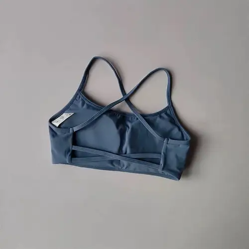 Women's Cross Back Sports Bra Shock Resistant Gathered Sexy Gym Running Bra Summer Yoga Vest Outdoor Comfortable Fitness Wear - Image 14