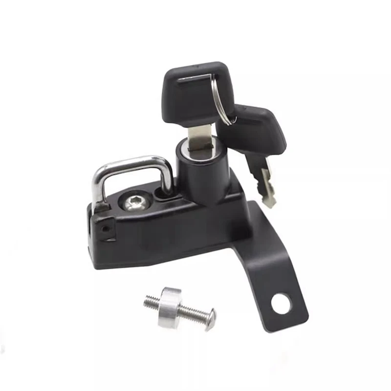 

Противоугонный замок для мотоциклетного шлема с 2 крючками для ключей для KOVE COLOVE 450RR 450 RR Запчасти Аксессуары