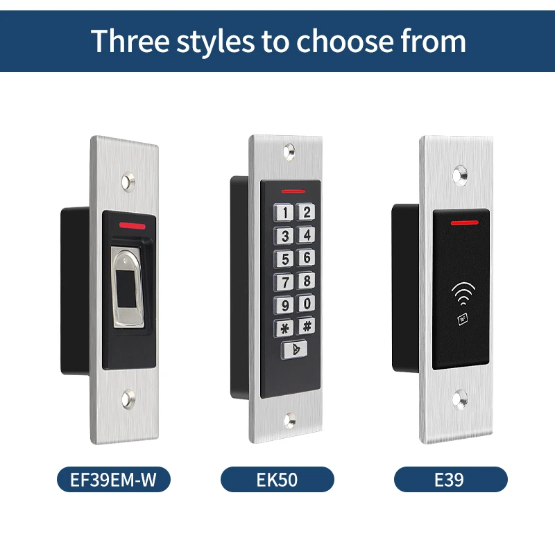 9-18V 125Khz RFID Reader Keyless Door Opener Metal Access Control Keypad IP66 Wa