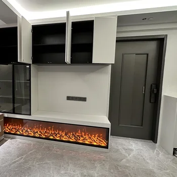 Decorative Heating Embedded European Style Electronic Fireplace Core Simulates Flame Artificial Fireplace 1