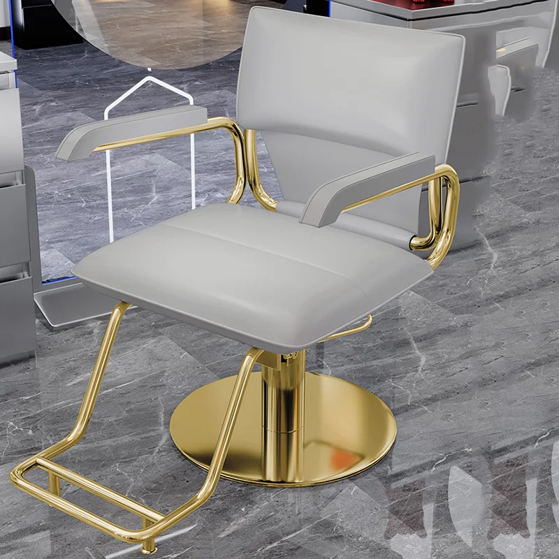 Coiffure Modern Hydraulic Chair Professionals Ergonomic High Chair Nail Makeup Muebles Para Estetica Y Belleza Salon Furniture