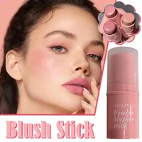 Natural Cheek Blush Stick Moisturizing Blusher Balm Blush Waterproof Sticks Peach Nourish Contour Eyeshadow Rouge Makeup Fa M6c0 1