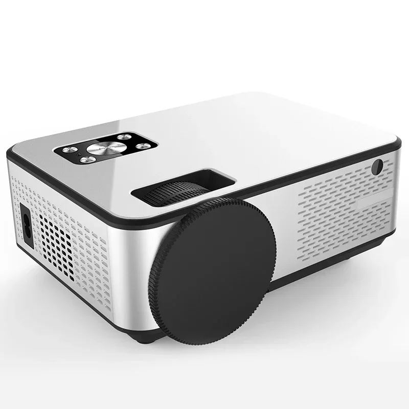 뉴 치어럭스 C9 스마트 프로젝터 미니 4K 1080P 풀 HD Wi-Fi 무선 BT 휴대용 사무실 프레젠테이션 홈 시네마 극장 프로젝터