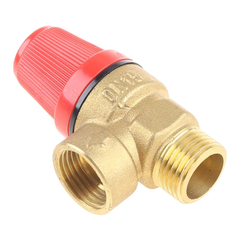 Brass Safety Valve Drain Relief Swithch For Solar Water Heater Inner&Outer Wire