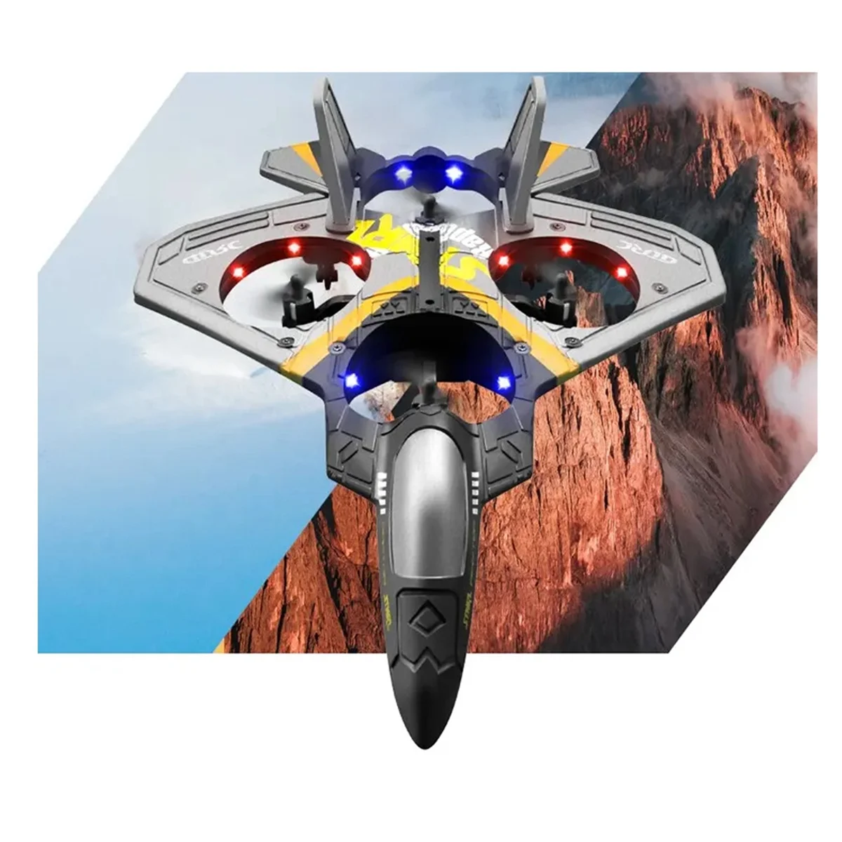 RC Remote Control Airplane 2.4G Remote Control Fighter Hobby Plane Glider Airplane EPP Foam Toys RC Drone Kids Gift-B&Y96A