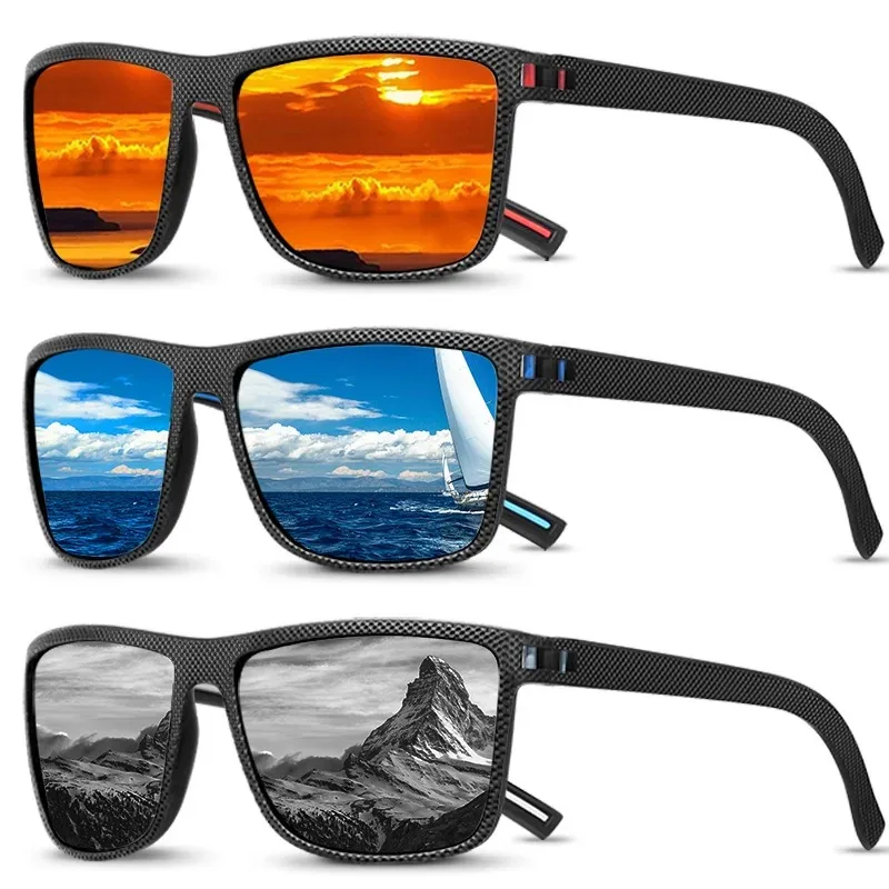 1/2PCS Sunglasses Men Women Driving Sun Glasses Fishing Goggles Outdoor Sport E…