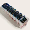 10PCS Professional Hair Clipper Metal Clip Guides Limit Combs Guards for WAHL Clippers 4