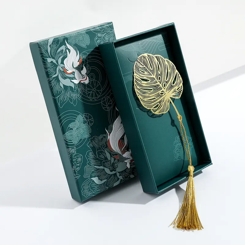 Chinese Style Handmade Book Mark Golden Rose Lotus Flower Bookmarks Reading Marker for Book Lover Gifts for Friend Collection - Image 21