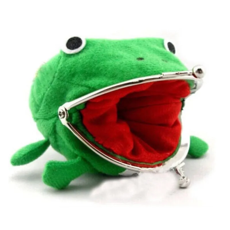 Anime Frog Wallet Coin Purse Key Chain for Women coin purse women wallet card wallet coin wallet plush coin purse frog purse