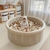 Playable Sand and Water Baby Ball Pool -Inflatable Children's Ocean Fence Indoor Household Thickened Bobo Pool Fun Toys for Kids 1