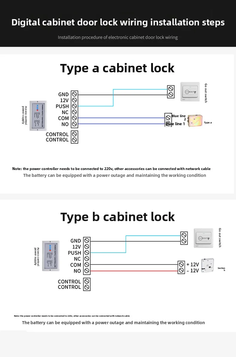 concealed electromagnetic lock 12V24V electronic door lock small cabinet lock el