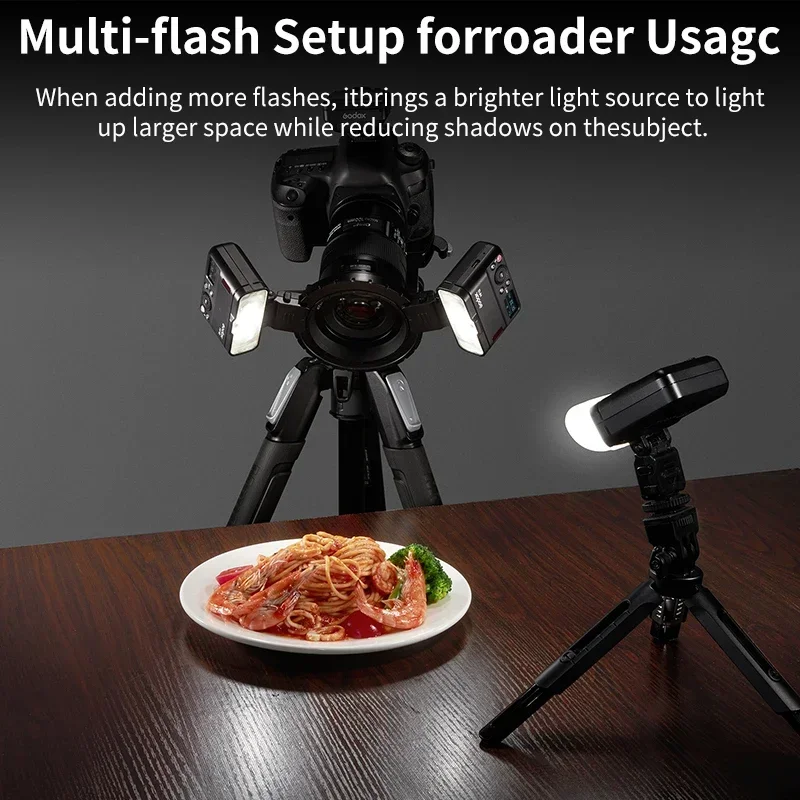 Godox MF12 K2 Macro Flash Color Light 2.4GHz Wireless X System TTL Flash Speedlite for FUJIFILM Canon Nikon Sony Olympus Camera