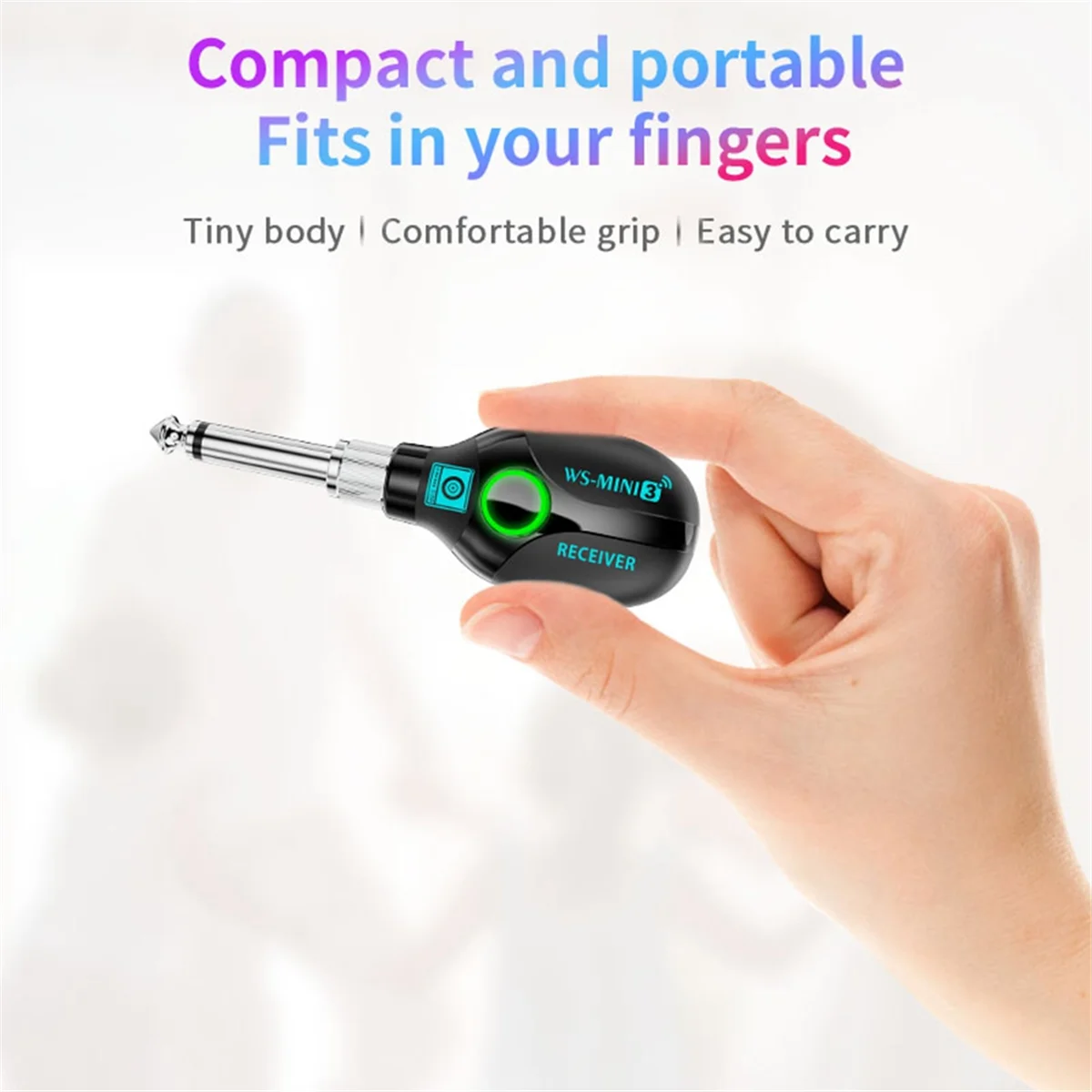Get! General 2.4G Guitar Wireless Transceiver System Low Latency Transmission Guitar Wireless Transceiver for Electric Guitar
