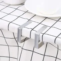 8pcs Stainless Steel Tablecloth Tables Cover Clip Holder Cloth Clamps Picnic Wedding Party Promenade Home Garden Supplies 2