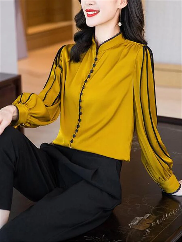 Satin Blouse Image 2