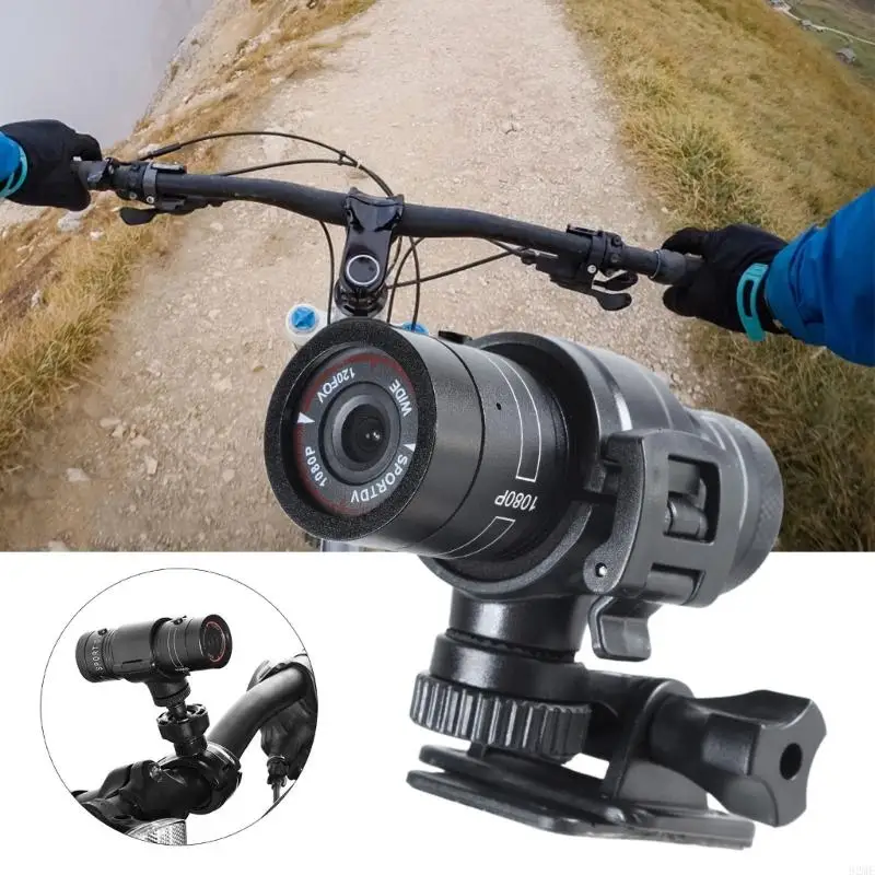 92ME Motorcycles Helmets Camera 120&deg; Wide Angles Camcorders Sports Action Camera Bike Video Recorder for Outdoor Wilderness