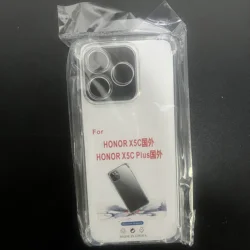 Custodia per telefono in silicone morbido trasparente - Copertura protettiva posteriore