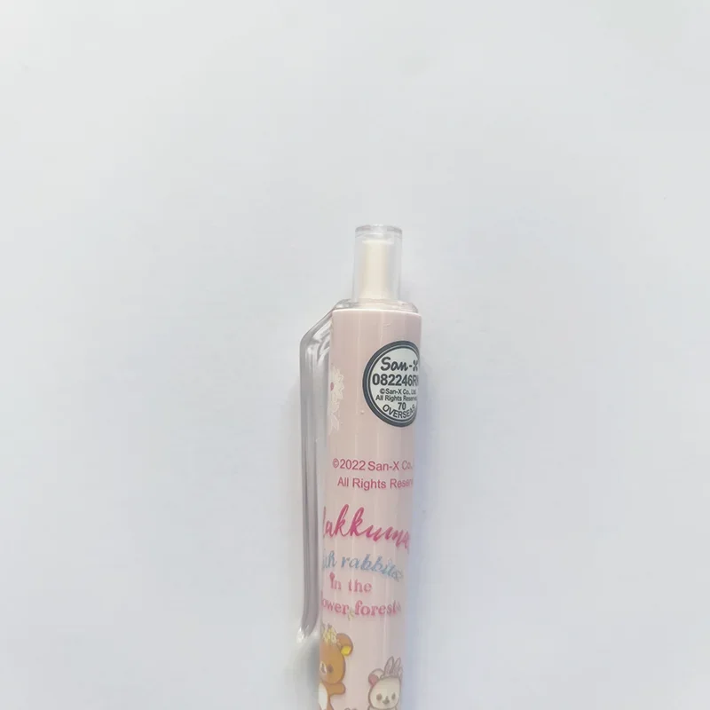 12Pcs AIHAO GP2540 Rilakkuma 프레스드 젤 펜 개폐식 0.5mm 파인 포인트 블랙 펜 저널링 Kawaii