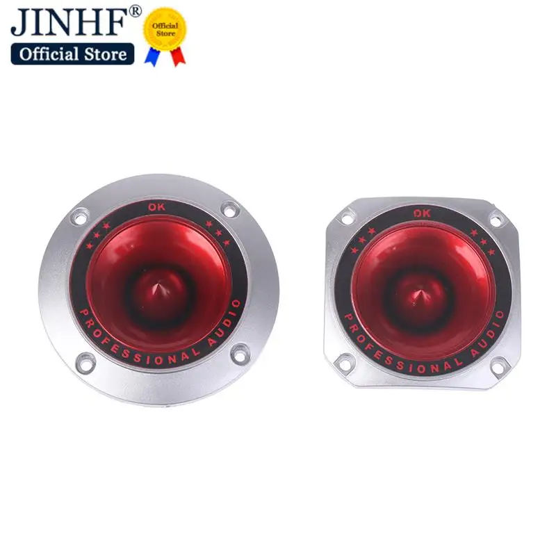 

1 шт. пьезоэлектрический динамик, красный автомобильный сабвуфер, твитер, пьезоэлектрический динамик, громкий динамик, тройной автомобиль, аксессуары для модификации