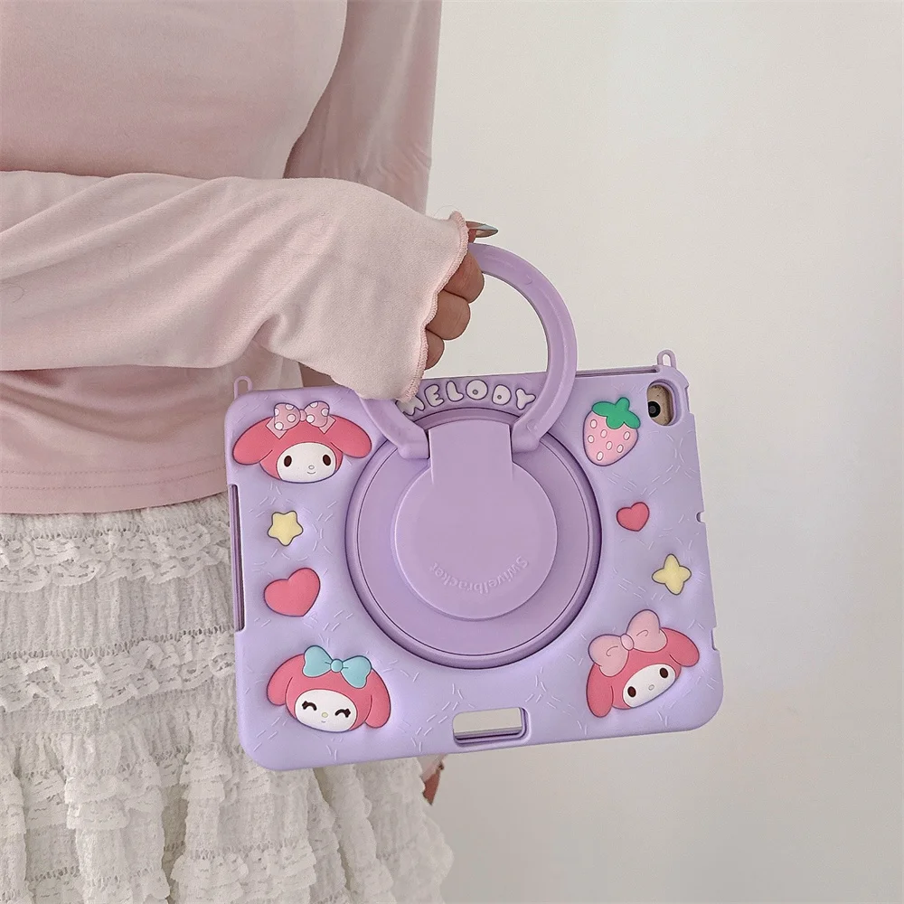 Cartoon My Melody Silicone Tablet Protective Case