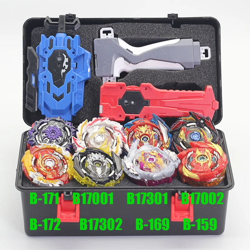Tops Set Launchers Beyblade Burst Toys 
