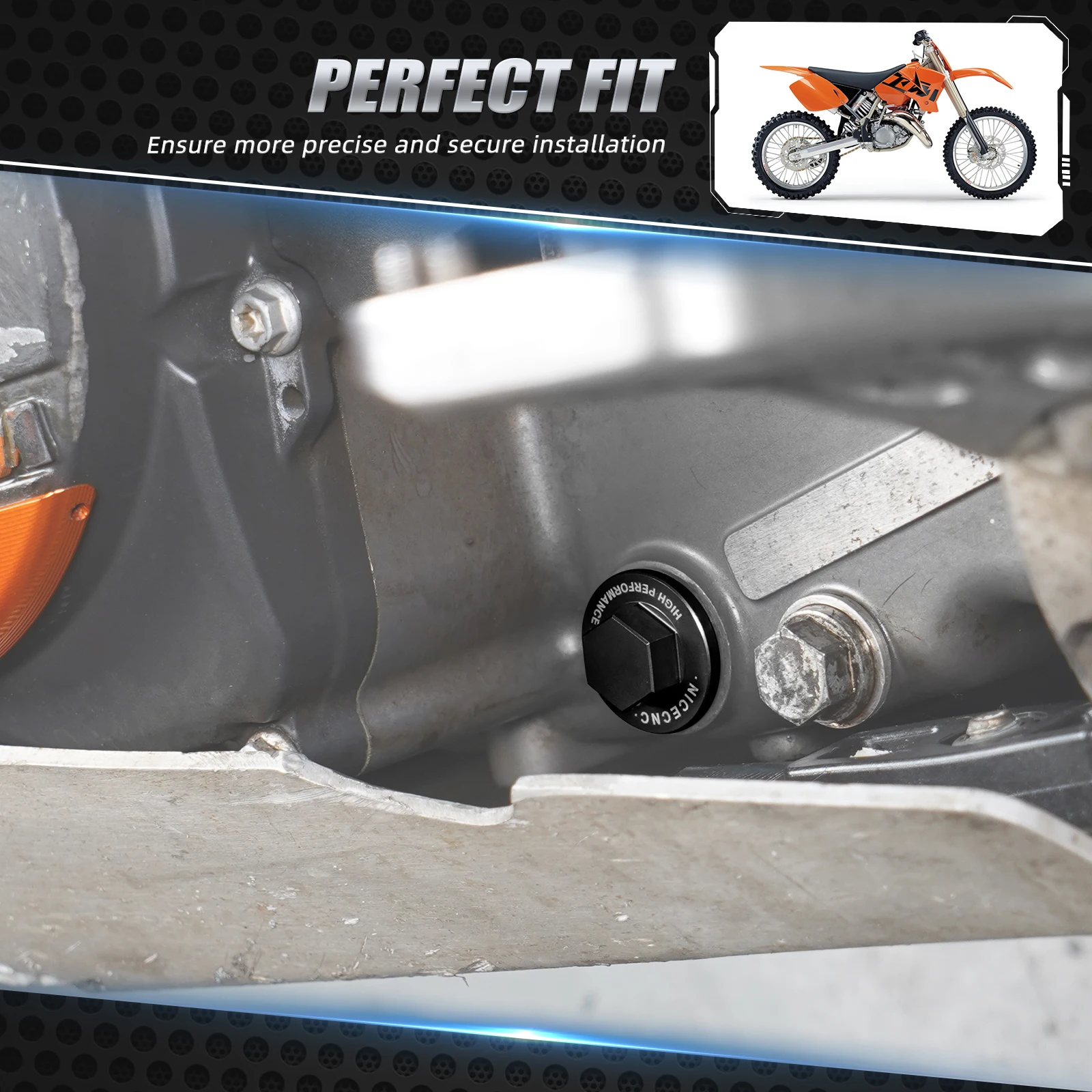 (EU-Lager) 2008-2025 Für KTM 690 Enduro R SMC R Magnetischer Ölablassstopfen Husqvarna 701 SM 2016-2025 GasGas 700 SM/ES 2022-2025 – Detail 9
