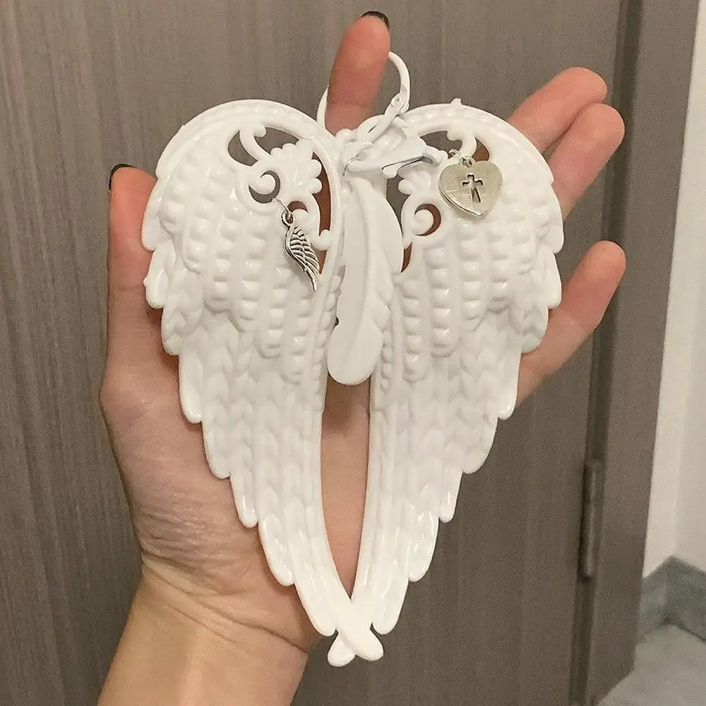Creative Angel Wing Keychain Pendant Versatile Bag Pendant Y2k White Wing Keyring Exquisite Backpack Decor Accessories Gifts