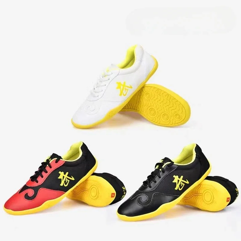 New Martial Arts Shoes Men Wome White Red Tai Chi shoe Unisex Breathable Traditional Kung Fu Shoes Designer Taekwondo Shoe
