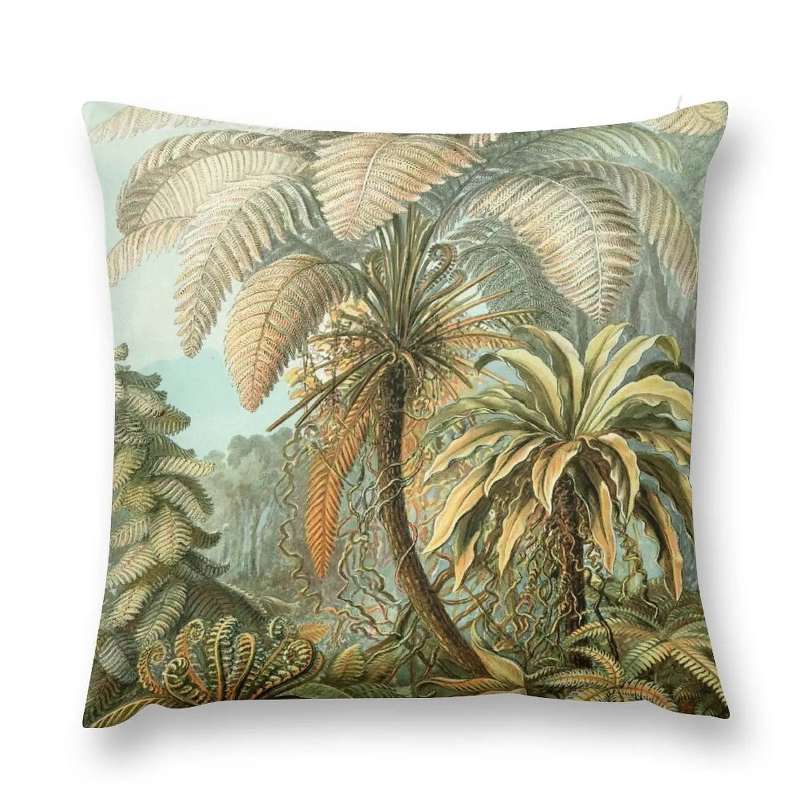 

Vintage Tropical Palm Illustration Painting Artwork Throw Pillow Sofas Covers covers for pillows Christmas Throw Pillows Covers