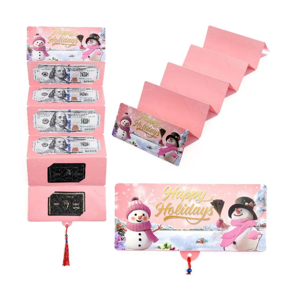 Christmas Money Gift Cards Envelope For Cash Gifts Christmas Party Cash Card Supplies Christmas Surprise Money Holder