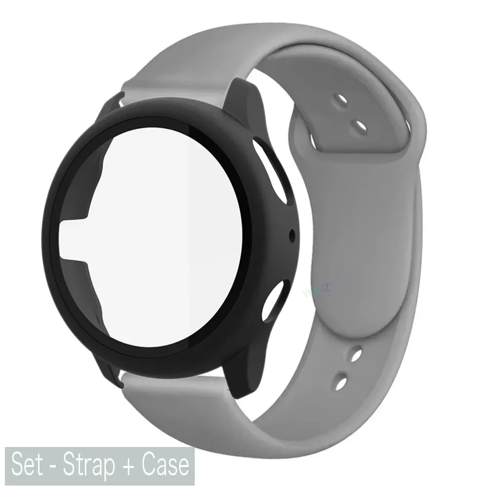 Protective Glass Film Case & Strap Set with Bracelet Accessories