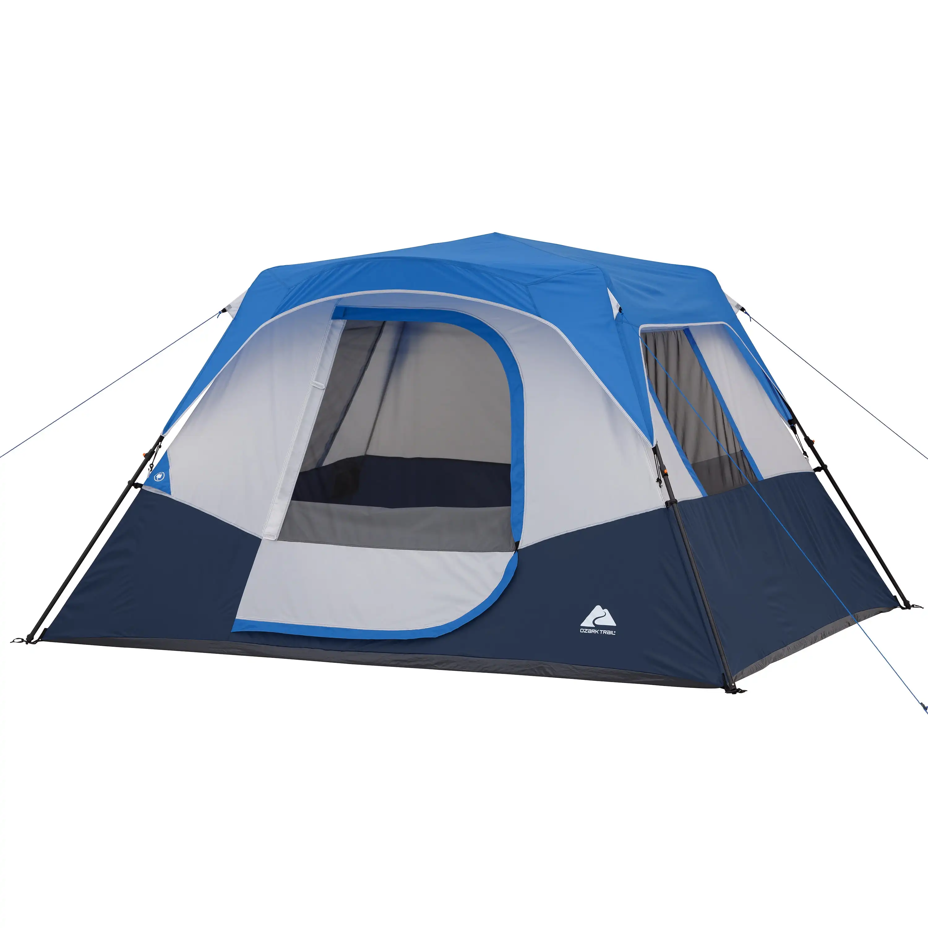 10’ x 9' 6-Person Instant Cabin Tent with LED Lighted Hub 1