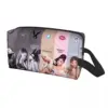 Custom Ariana Grande Pop Music Cosmetic Bag Fashion Large Capacity American Singer Makeup Case Beauty Storage Toiletry Bags 1