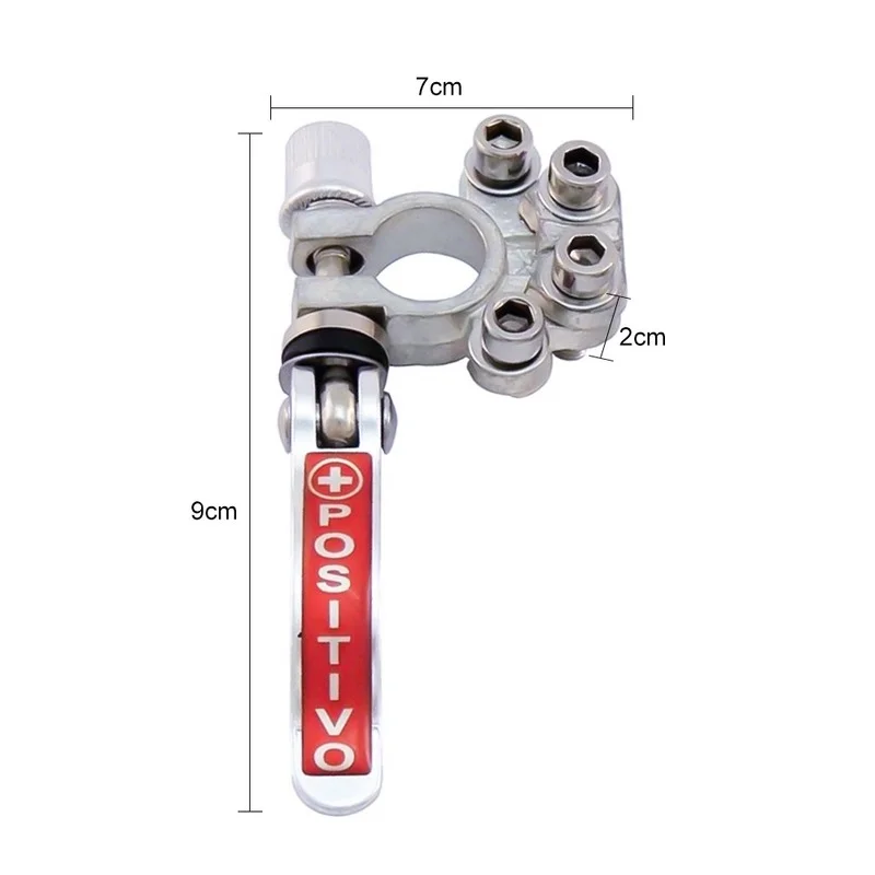 1 Pair Car Battery Terminals Quick Disconnect Auto Cables Connectors Wire Cable Shut-Off Connectors For Car Auto Accessories battery terminals