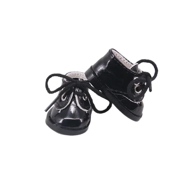 5Cm Doll Shoes Blythe Wellie Wisher Shiny Shoes Velcro&Laces For 14.5 Inch Doll&EXO&Paola Reina Doll Accessories Girl DIY Toys N381