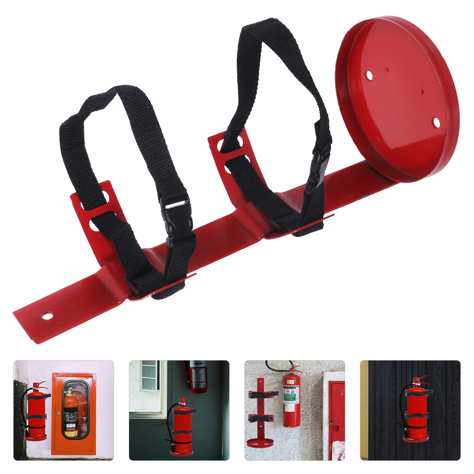 

Fire Extinguisher Bracket Iron Universal Hanger Car Accesories Holder Accessory Cars Accessories Wall For vehicle Extinguishing