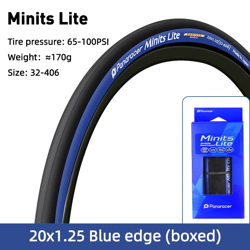 Panaracer Minits Lite 20×1 1/8（28-451）2本 Panaracer Minits Lite Protite 20x1-1/8 Folding Tire ISO 451