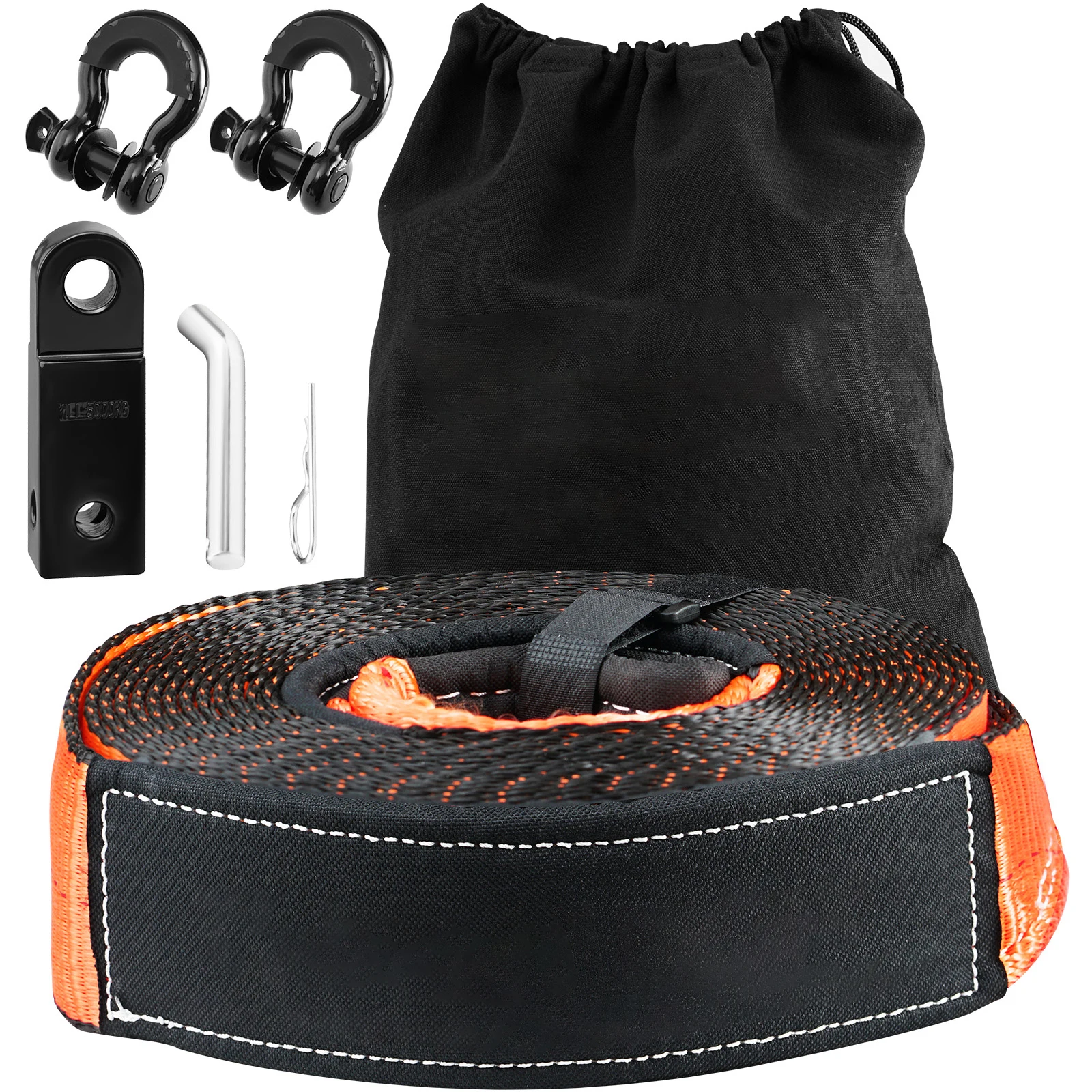 Heavy Duty Off Road Recovery Kit with 30,000 lbs Tow